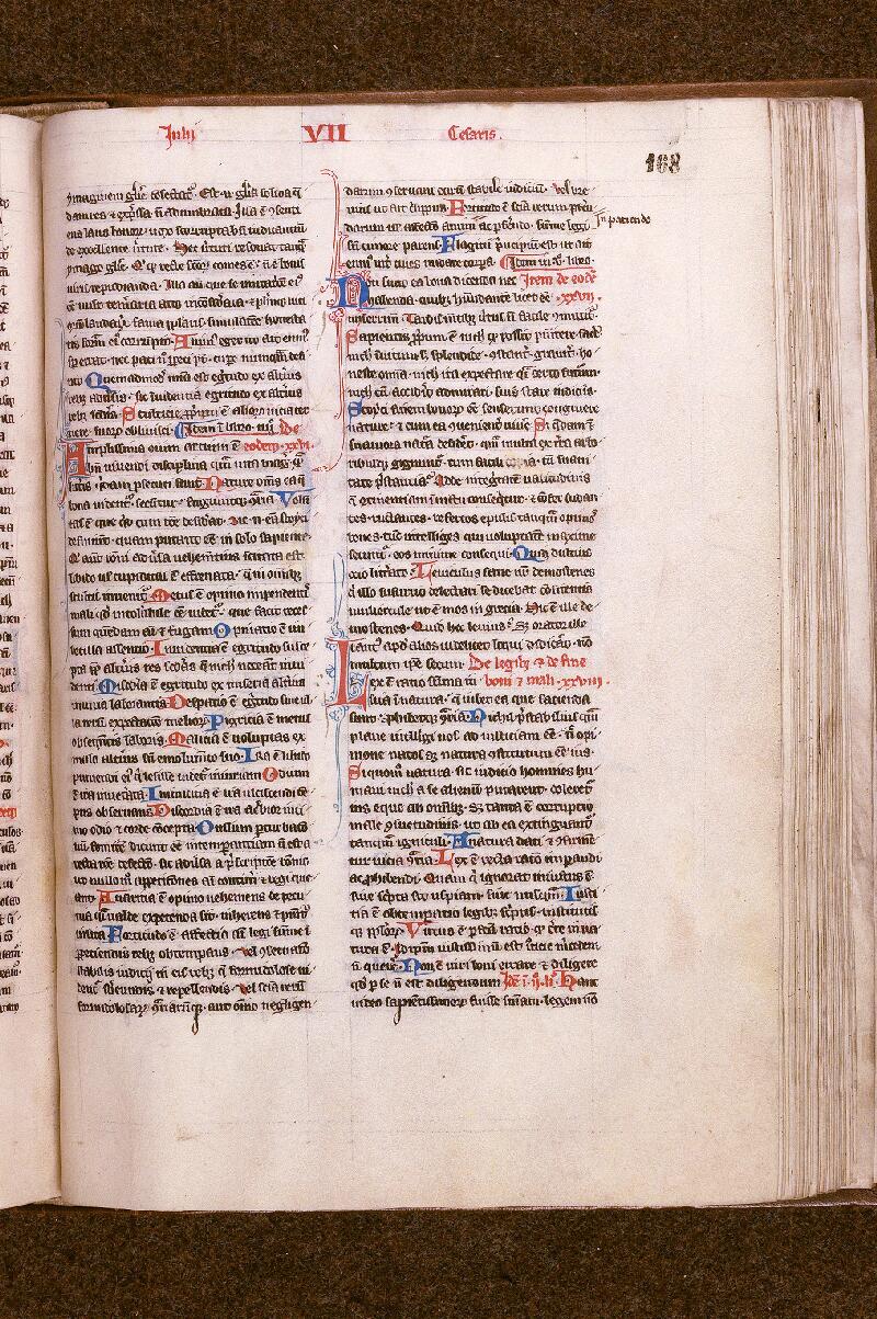 Douai, Bibl. mun., ms. 0797, t. I, f. 168