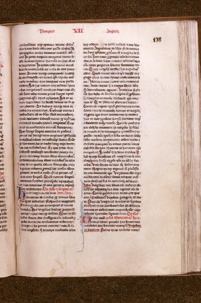 Douai, Bibl. mun., ms. 0797, t. I, f. 175 - vue 1