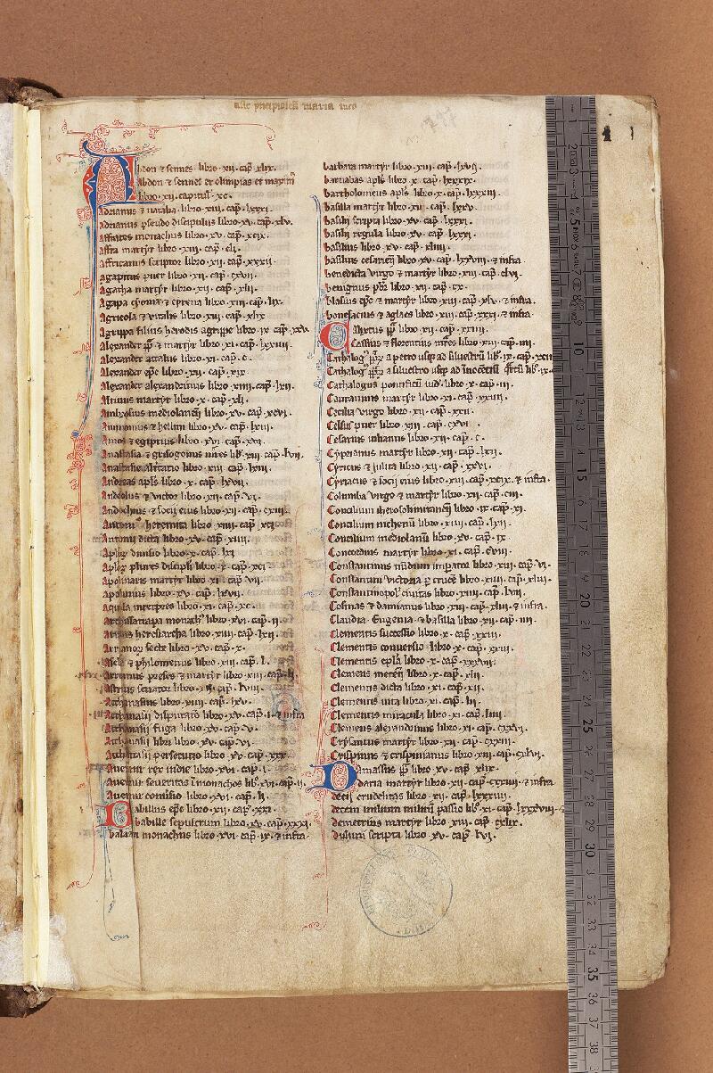 Douai, Bibl. mun., ms. 0797, t. II, f. 001 - vue 1