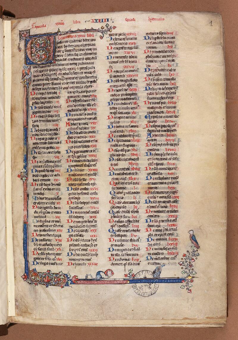 Douai, Bibl. mun., ms. 0797, t. IV, f. 001 - vue 2