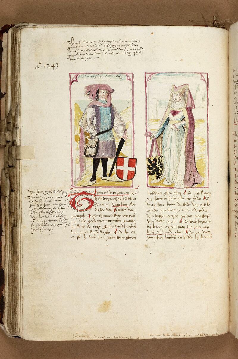 Douai, Bibl. mun., ms. 1110, f. 090v - vue 1