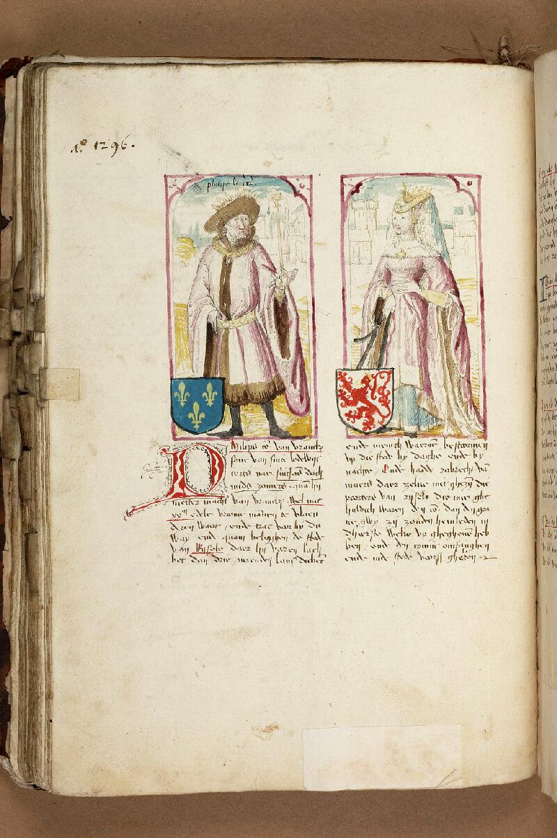 Douai, Bibl. mun., ms. 1110, f. 096v - vue 1