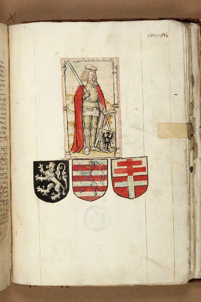 Douai, Bibl. mun., ms. 1110, f. 416 - vue 1