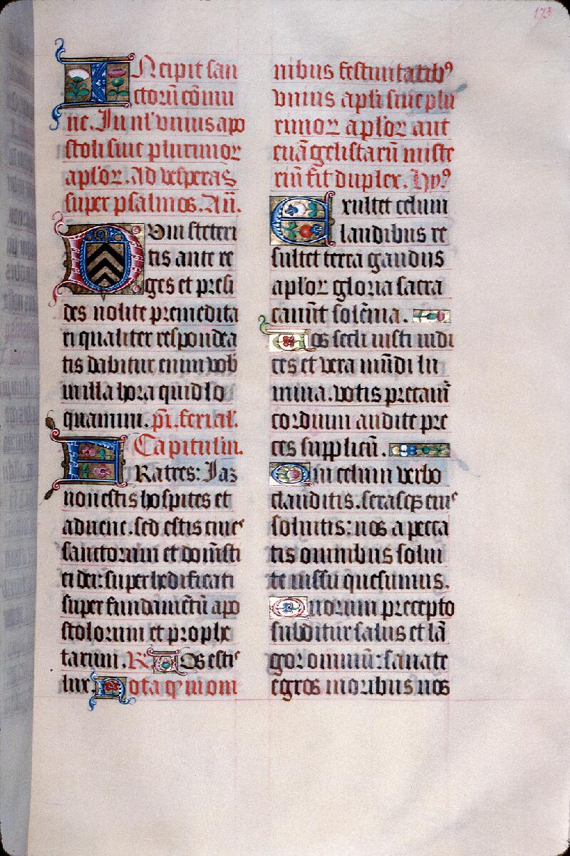 Foix, Bibl. mun., ms. 0055, f. 173