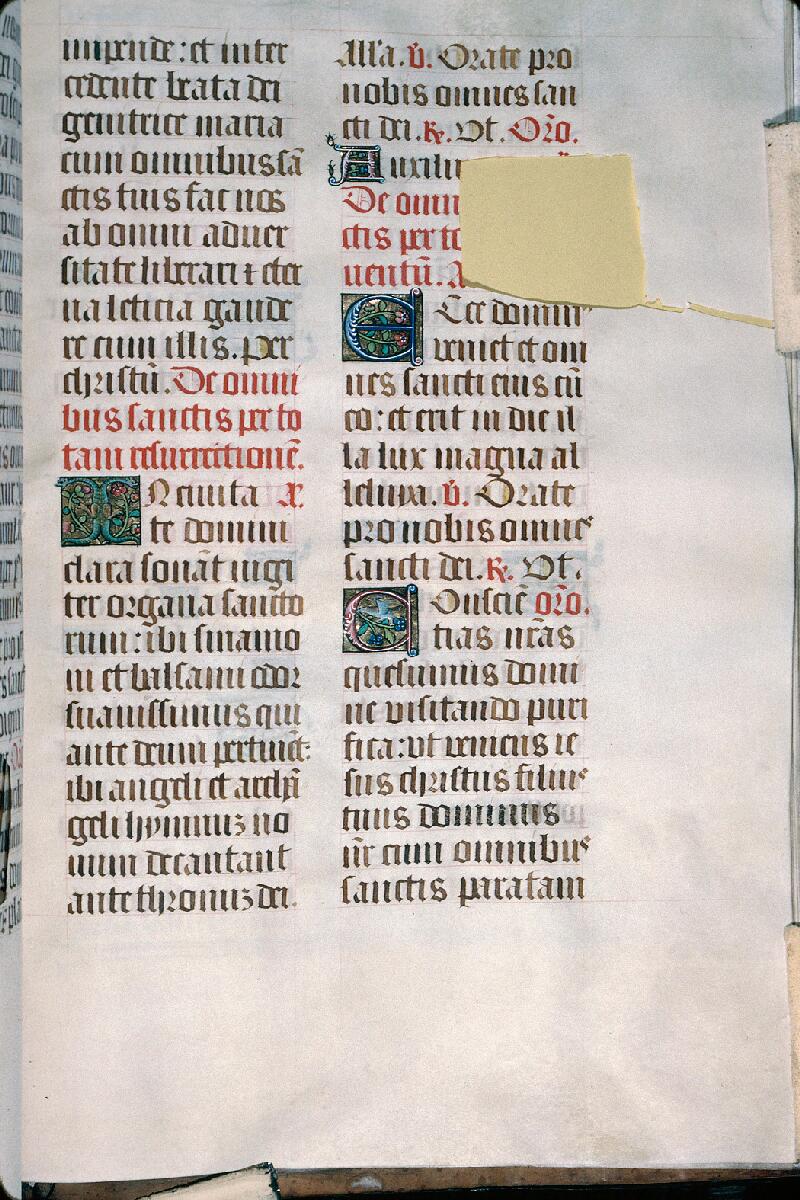 Foix, Bibl. mun., ms. 0056, f. 109 - vue 1