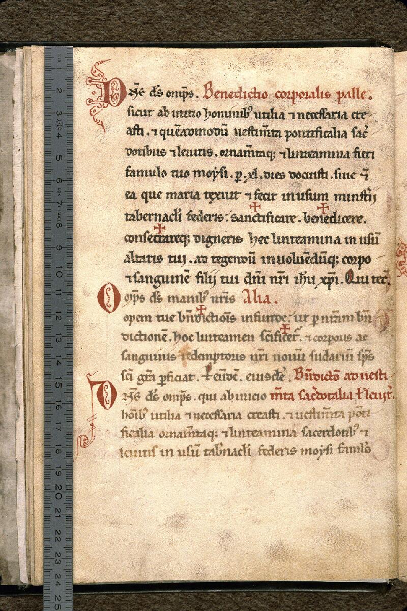 Fréjus, Bibl. mun., ms. 0001, f. 010v - vue 1