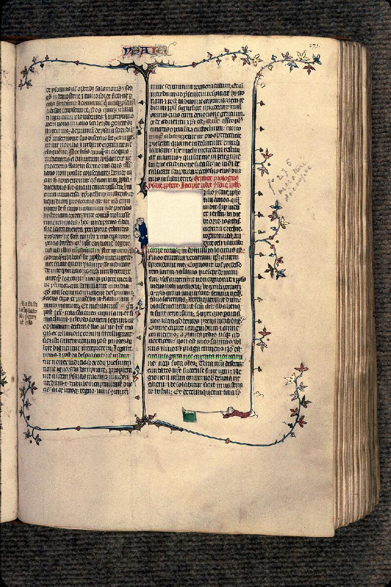 Langres, Bibl. mun., ms. 0001, f. 275 - vue 1