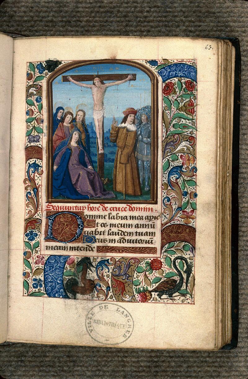 Langres, Bibl. mun., ms. 0004, f. 063 - vue 1
