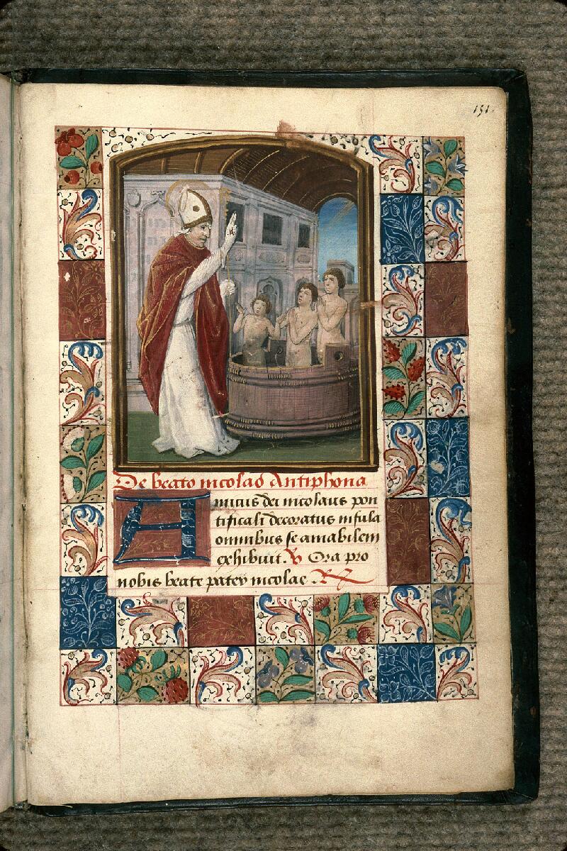 Langres, Bibl. mun., ms. 0004, f. 151 - vue 1