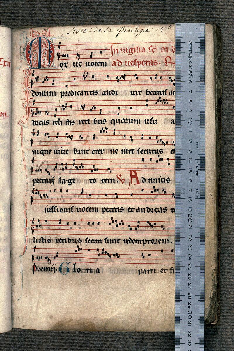 Langres, Bibl. mun., ms. 0011, f. 001 - vue 1