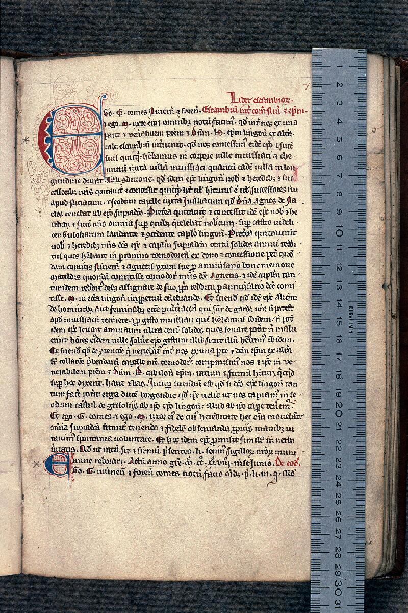 Langres, Bibl. mun., ms. 0037, f. 074 - vue 1