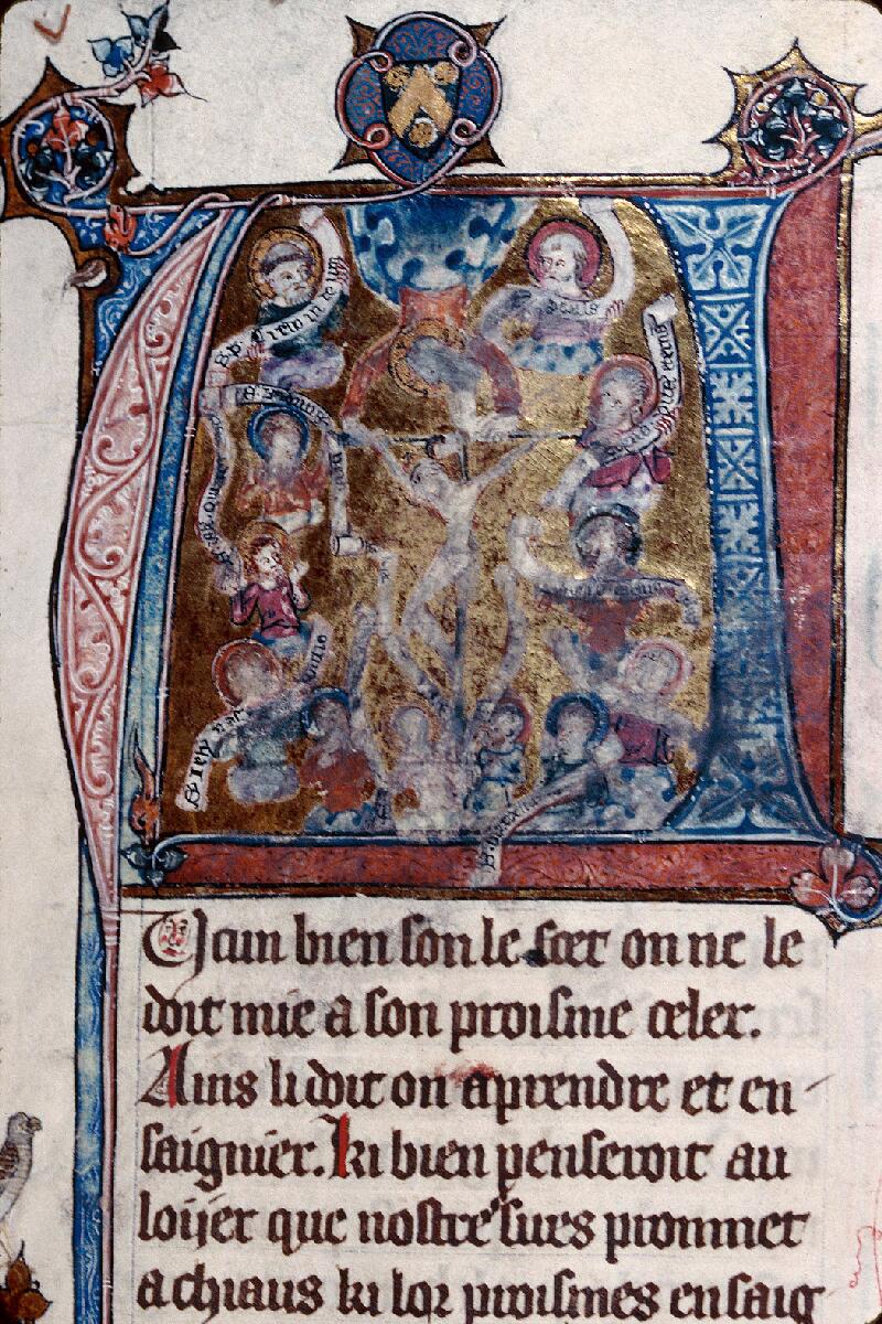 Lille, Bibl. mun., ms. 0116, f. 001 - vue 2
