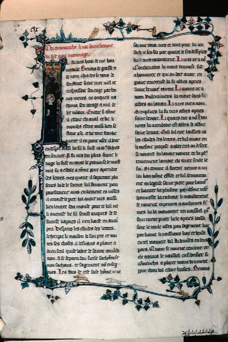 Lille, Bibl. mun., ms. 0116, f. 160v - vue 1