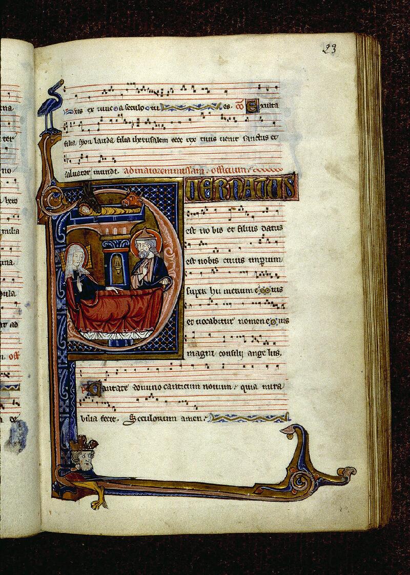 Limoges, Bibl. mun., ms. 0002, f. 023 - vue 1
