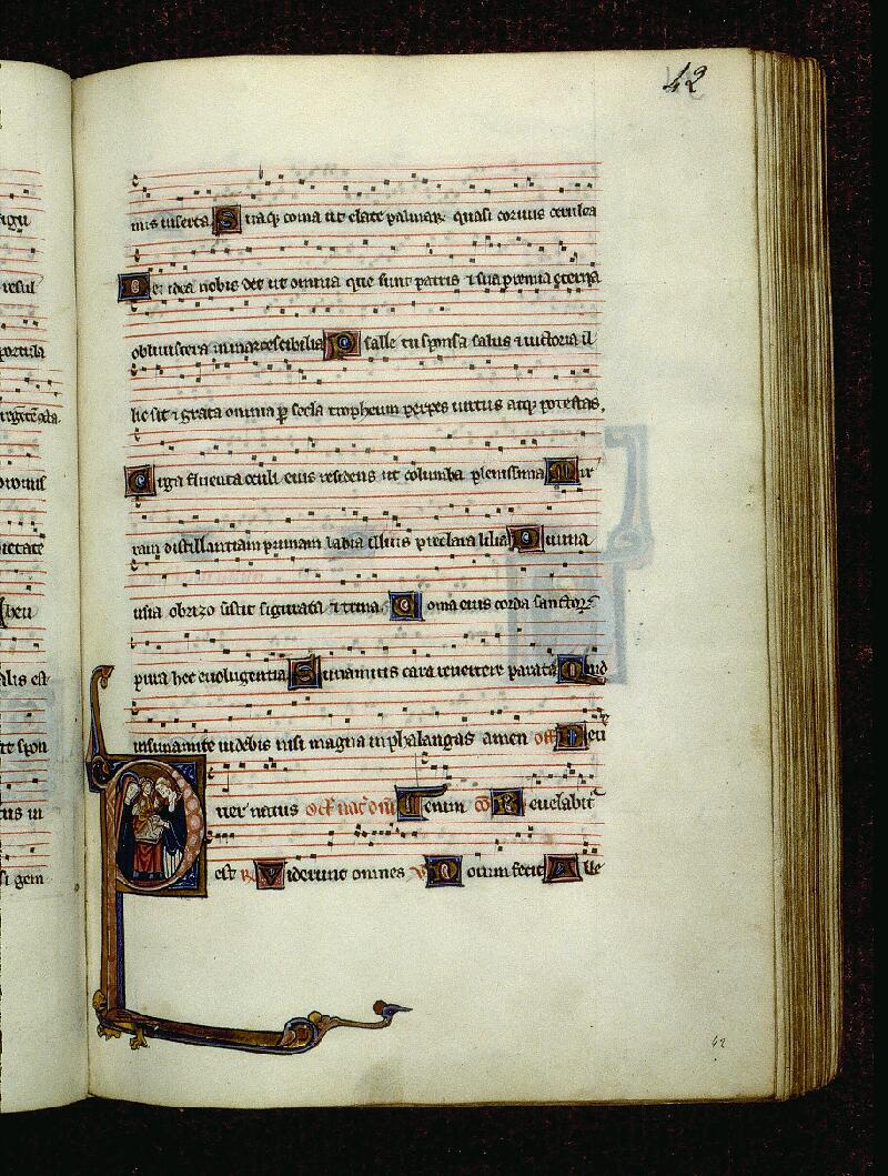 Limoges, Bibl. mun., ms. 0002, f. 042 - vue 1