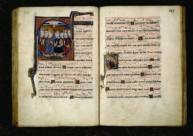 Limoges, Bibl. mun., ms. 0002, f. 143v-144