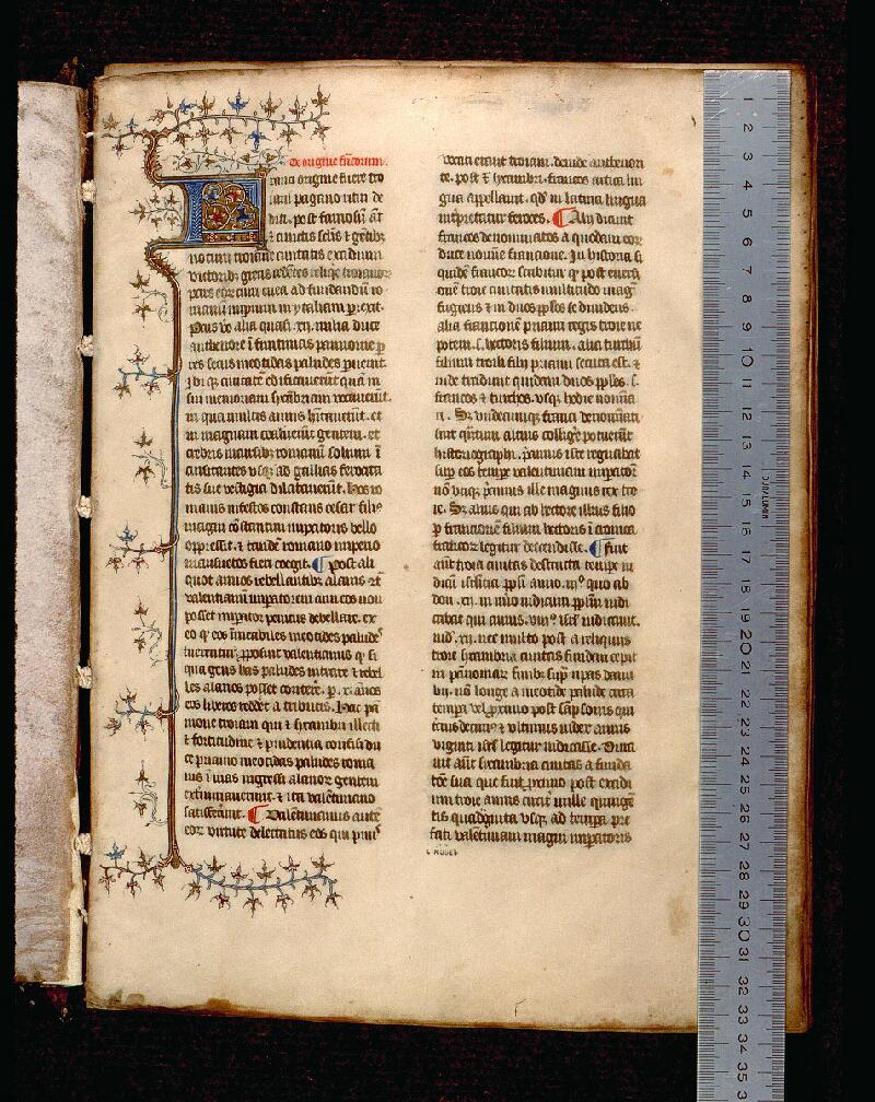 Limoges, Bibl. mun., ms. 0204, f. 001 - vue 1