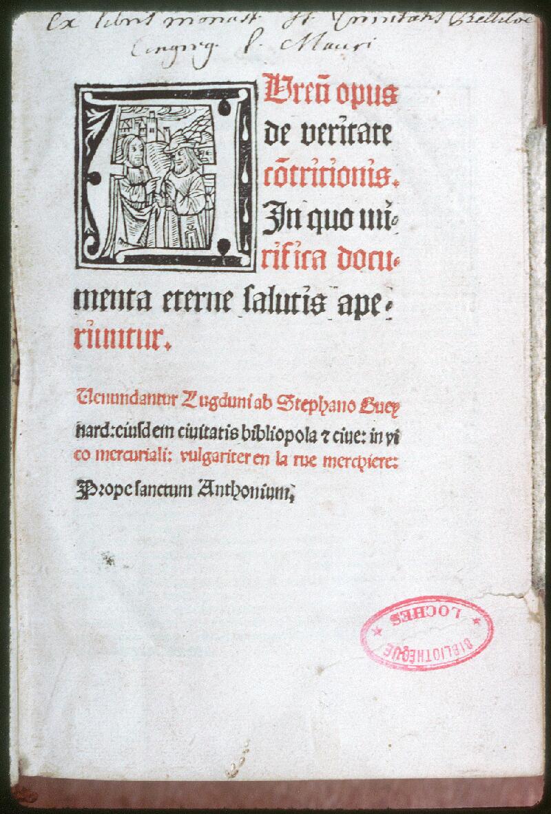 Loches, Bibl. mun., impr. 714, f. 001