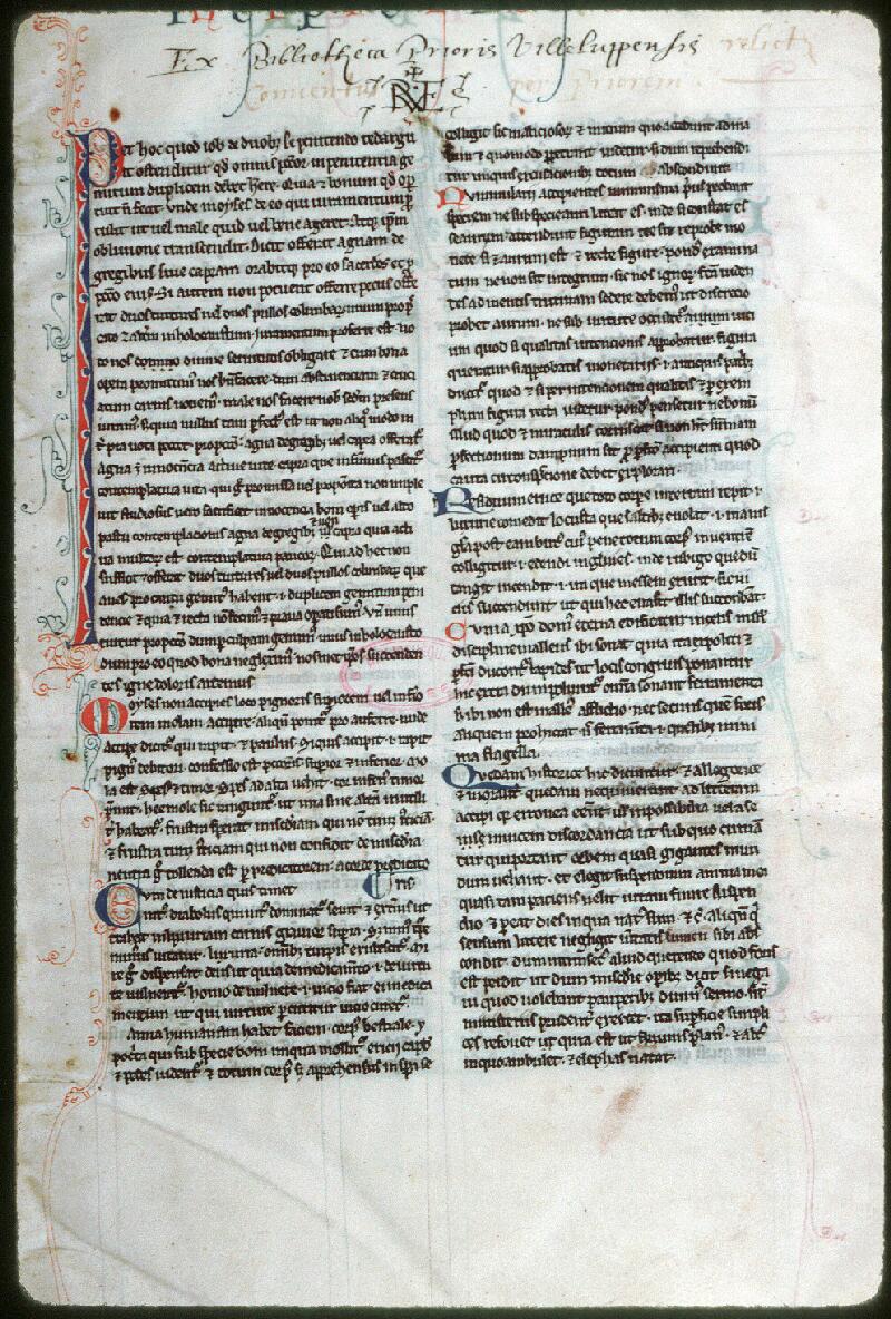 Loches, Bibl. mun., ms. 0020, f. 001