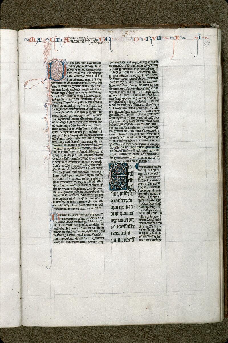 Marseille, Bibl. mun., ms. 0012, f. 159 - vue 1