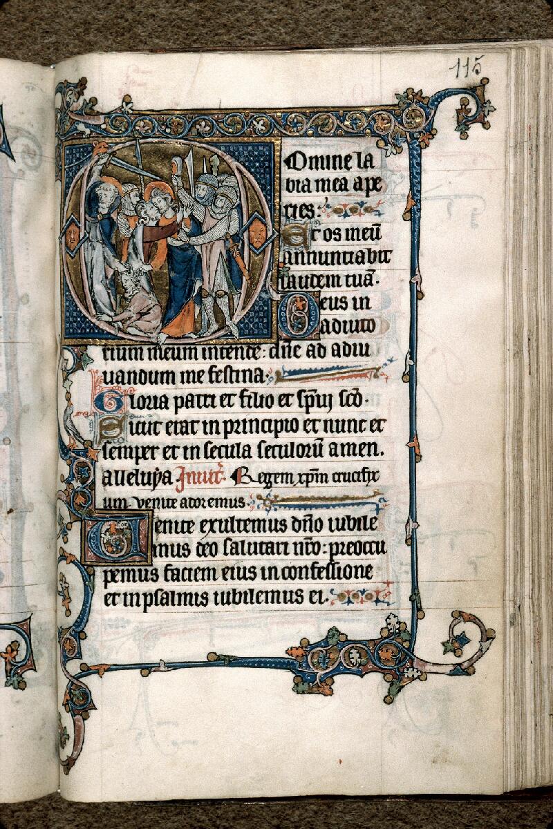 Marseille, Bibl. mun., ms. 0111, f. 115 - vue 1