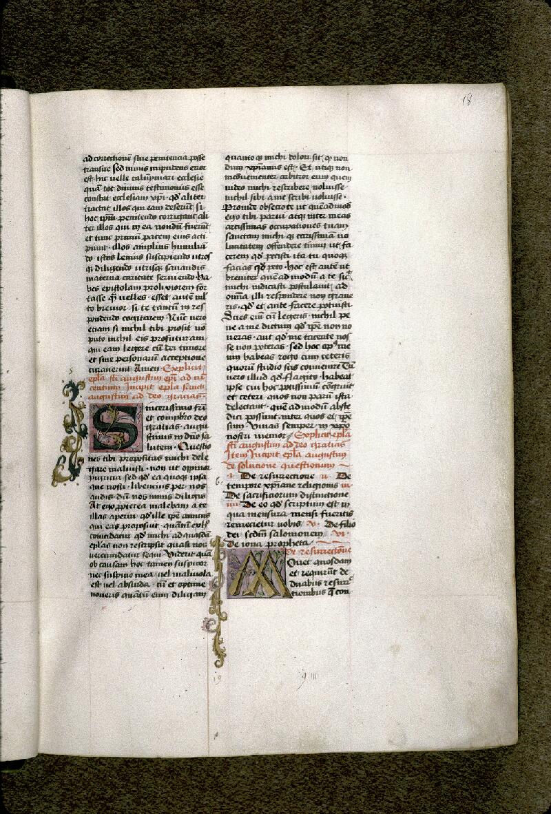 Marseille, Bibl. mun., ms. 0209, f. 018 - vue 1
