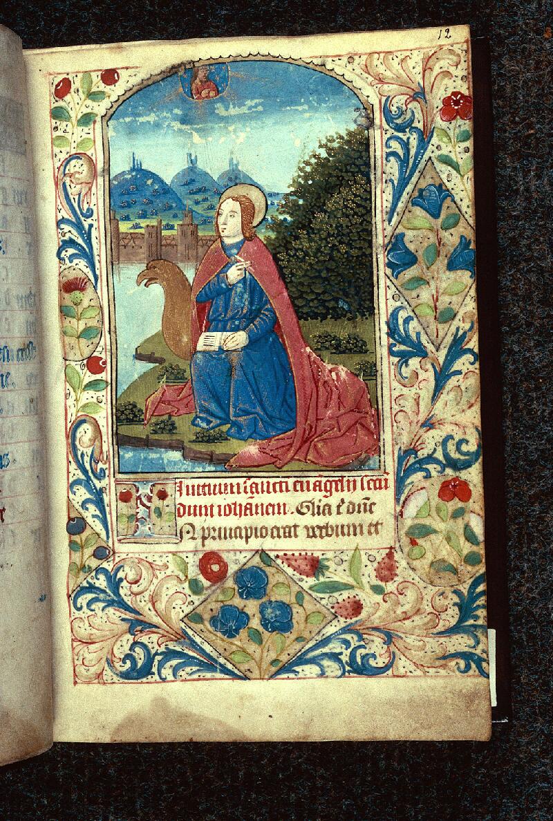 Melun, Bibl. mun., ms. 0010, f. 012 - vue 1
