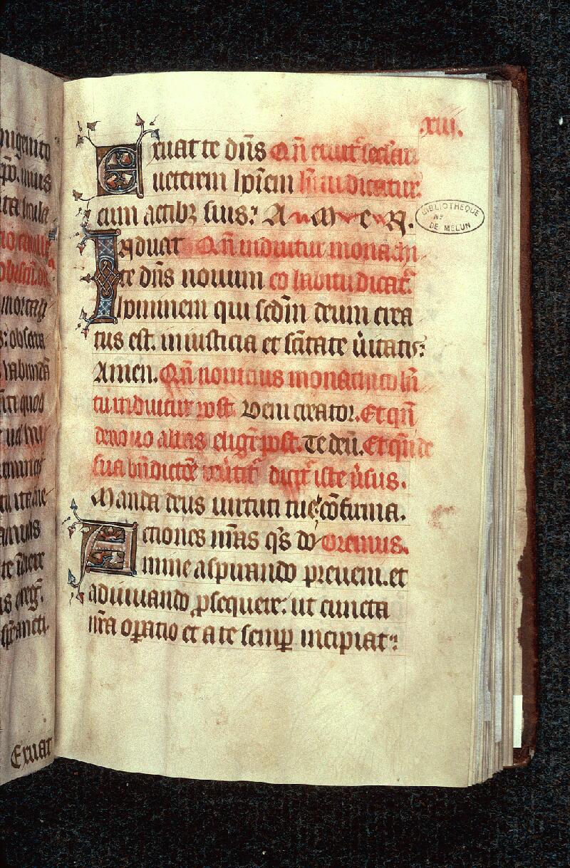 Melun, Bibl. mun., ms. 0013, f. 013 - vue 1