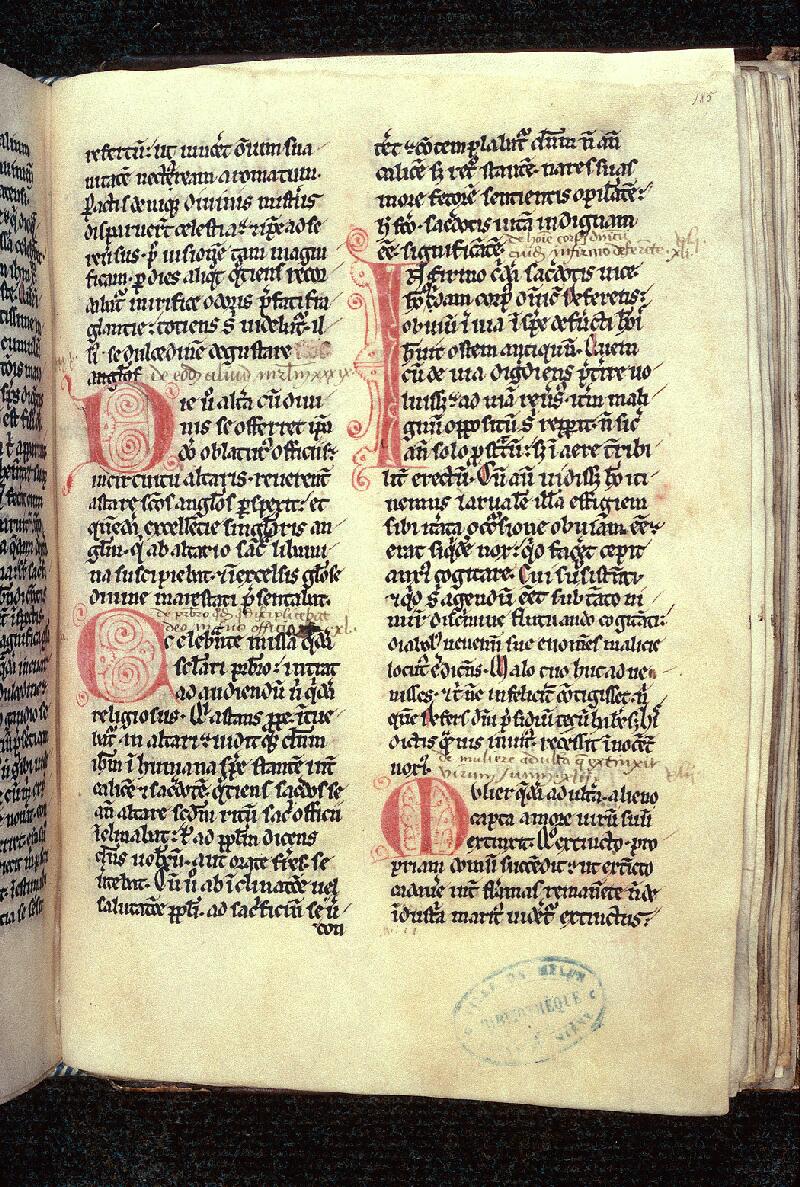 Melun, Bibl. mun., ms. 0017, f. 185