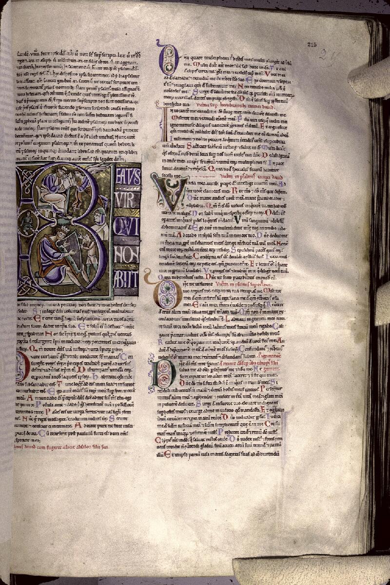 Moulins, Bibl. mun., ms. 0001, f. 215 - vue 1