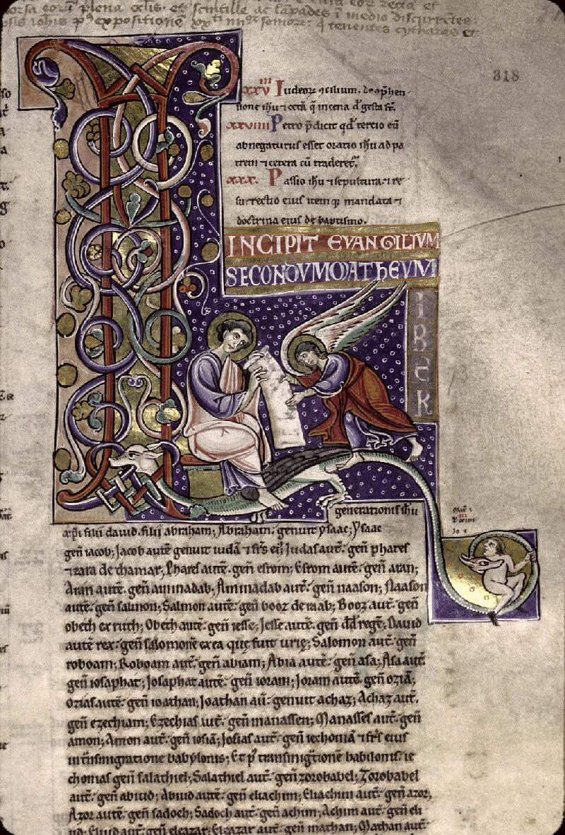 Moulins, Bibl. mun., ms. 0001, f. 318 - vue 1