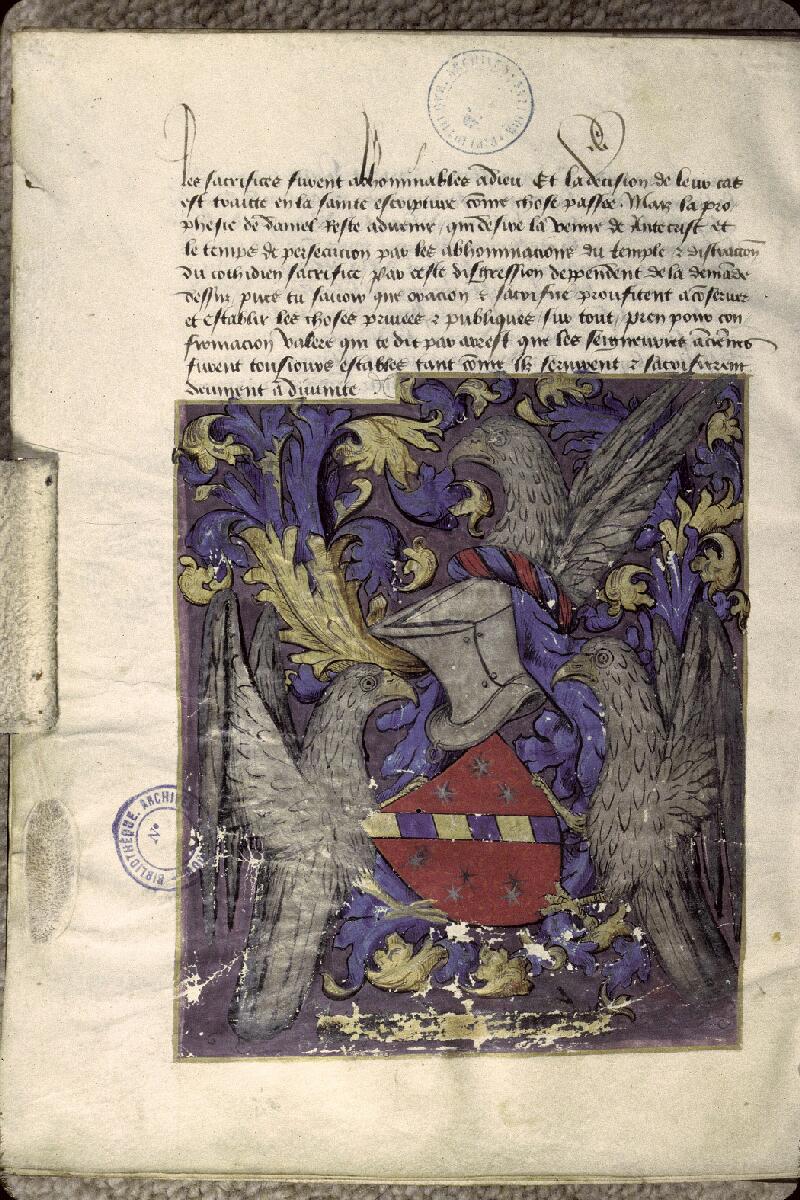 Moulins, Bibl. mun., ms. 0026, f. 096v - vue 1