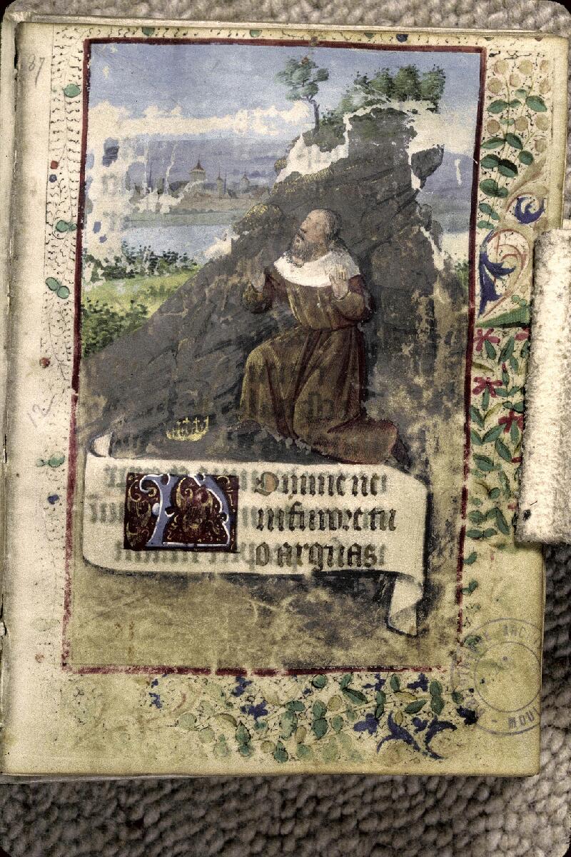 Moulins, Bibl. mun., ms. 0080, f. 087 - vue 1