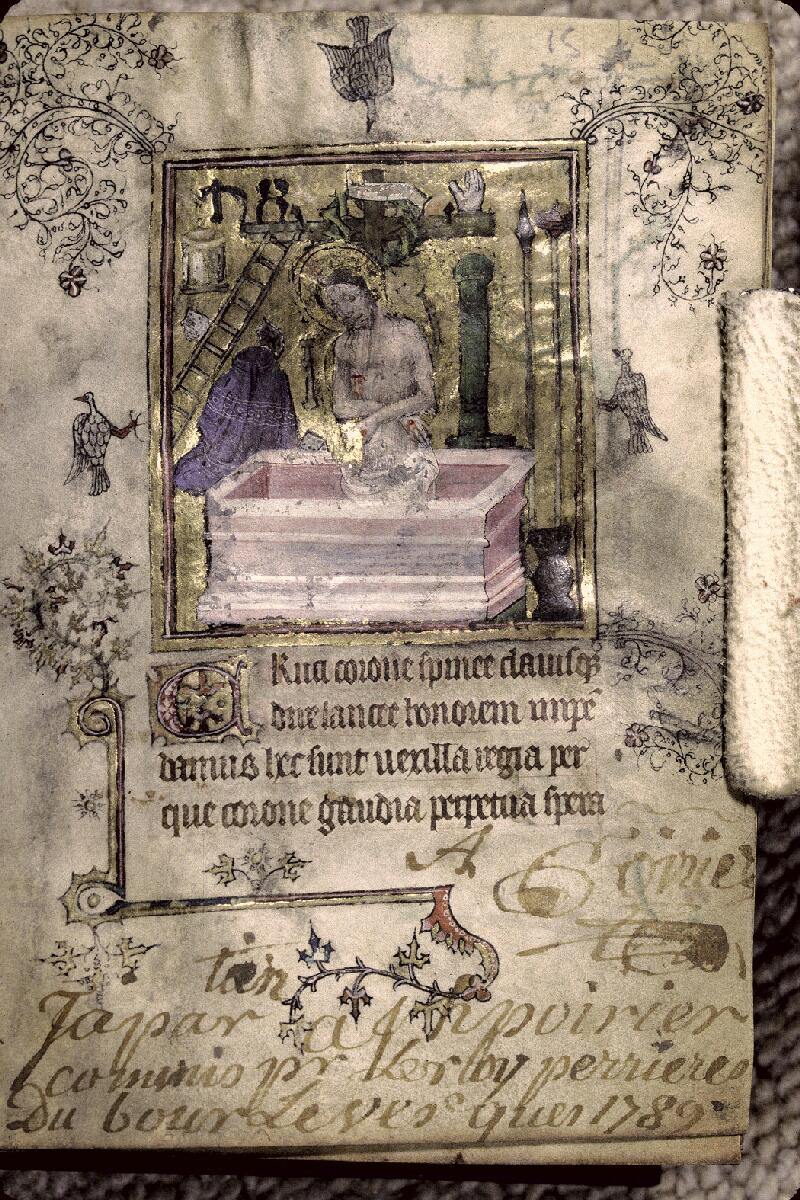 Moulins, Bibl. mun., ms. 0109, f. 015 - vue 1