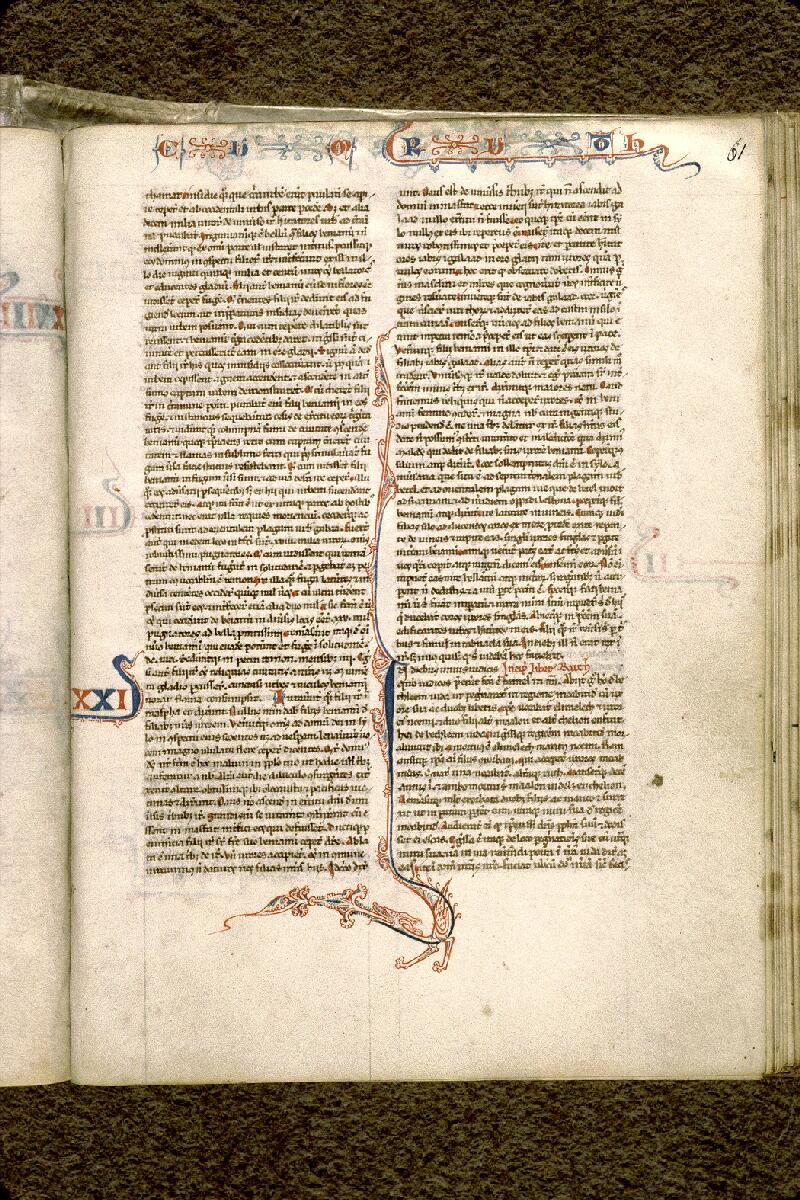 Nice, Bibl. mun., ms. 0001, f. 061 - vue 1