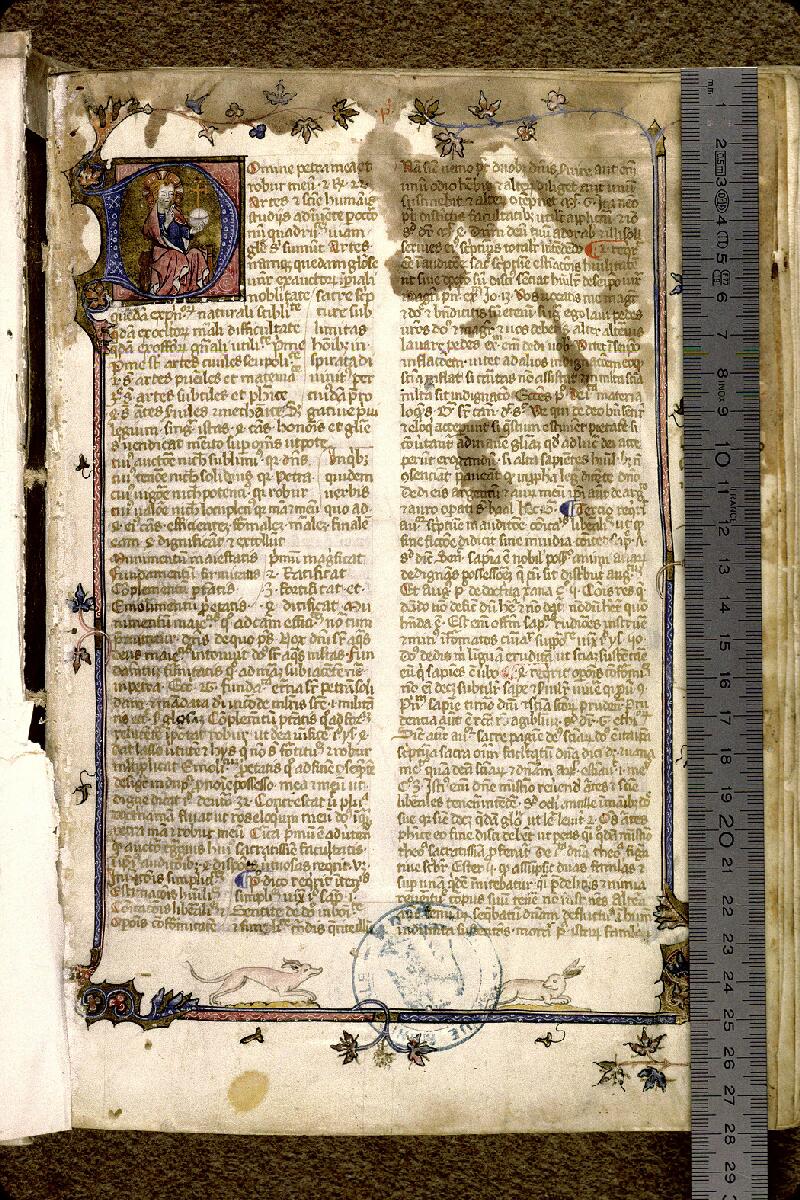 Nice, Bibl. mun., ms. 0002, f. 001 - vue 1