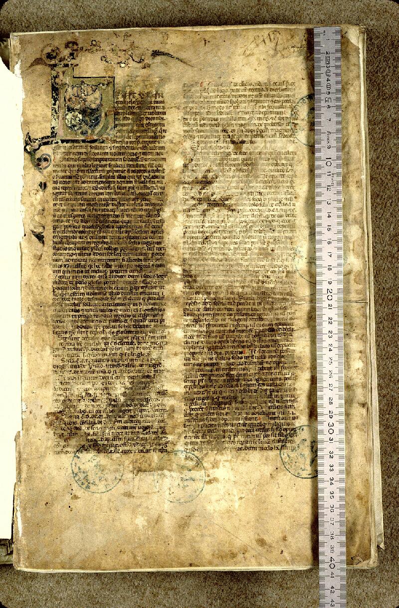 Nice, Bibl. mun., ms. 0036, f. 001 - vue 1