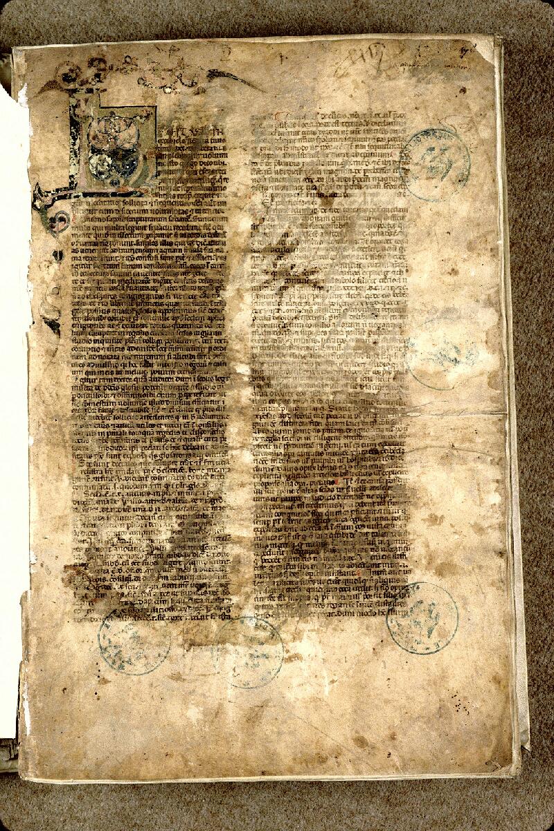Nice, Bibl. mun., ms. 0036, f. 001 - vue 2