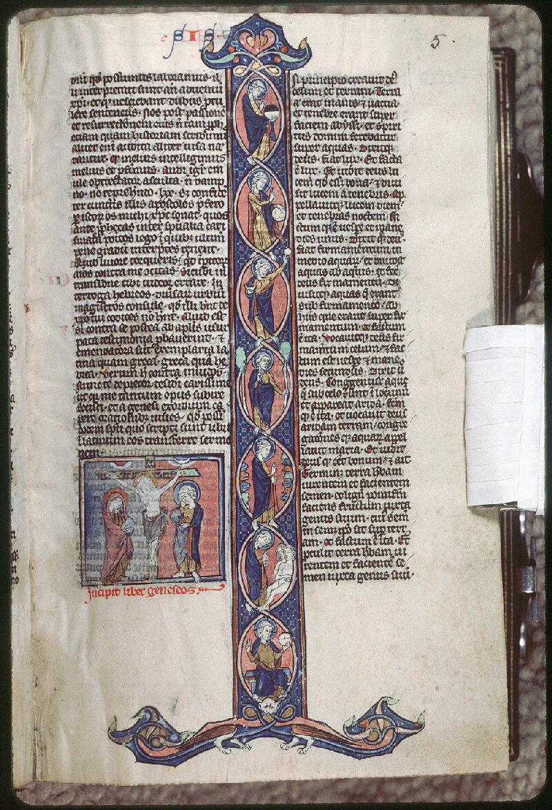 Orléans, Bibl. mun., ms. 0007, f. 005 - vue 1