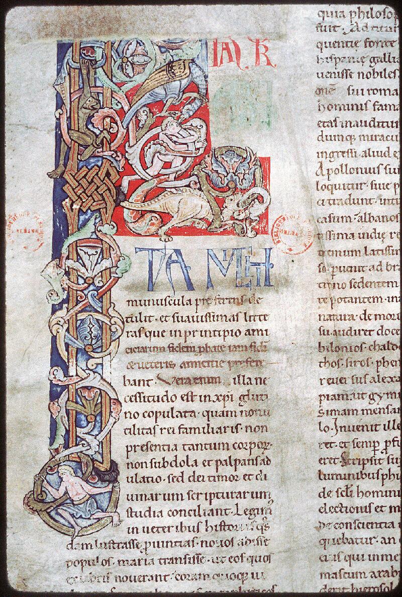 Orléans, Bibl. mun., ms. 0013, p. 001 - vue 3
