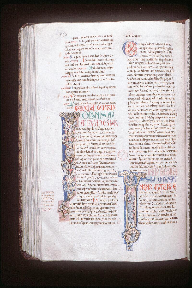 Orléans, Bibl. mun., ms. 0013, p. 353 - vue 1