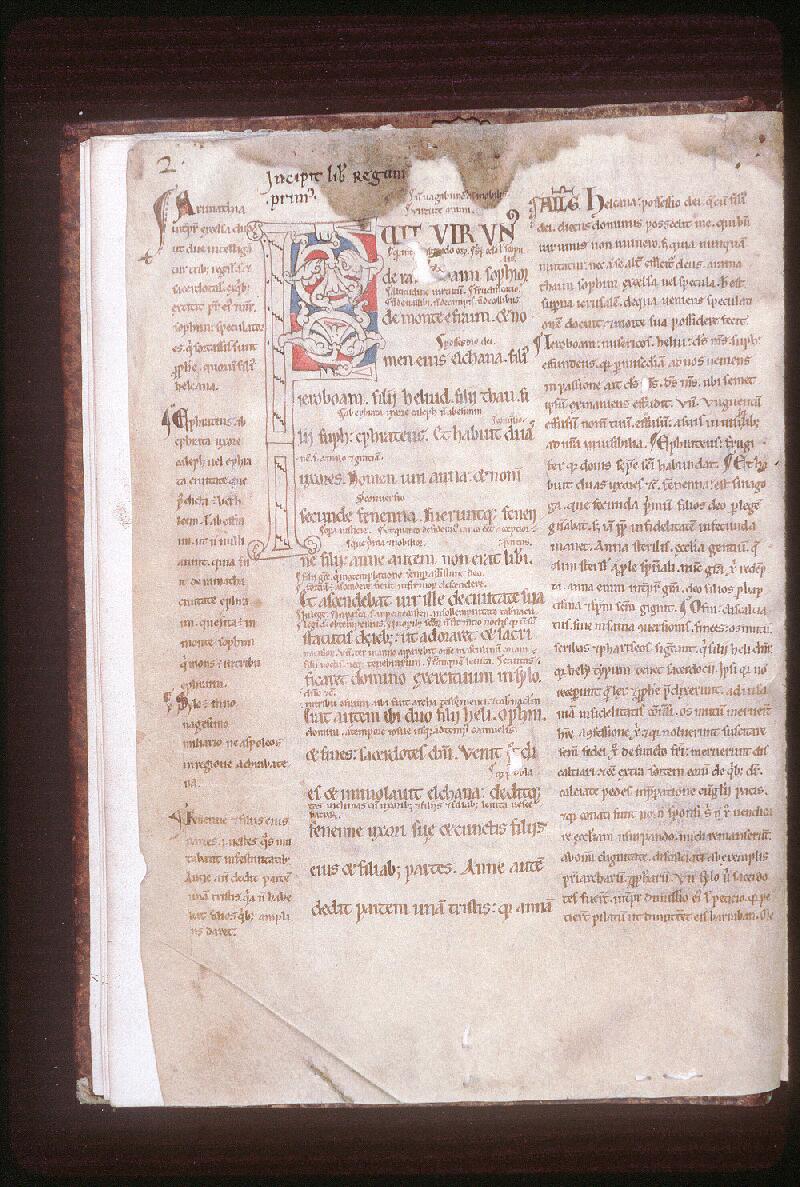 Orléans, Bibl. mun., ms. 0039, p. 002 - vue 2