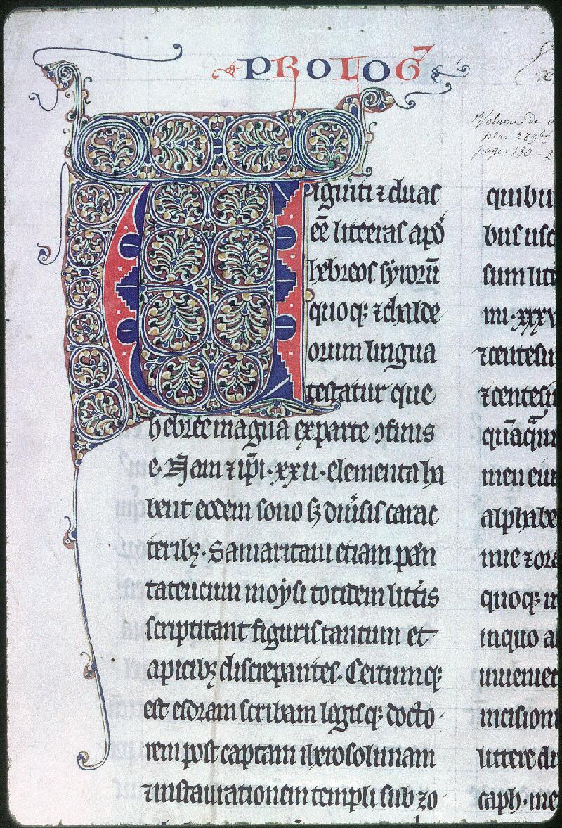 Orléans, Bibl. mun., ms. 0040, p. 001