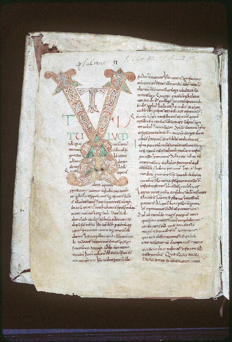 Orléans, Bibl. mun., ms. 0044, p. 001 - vue 2