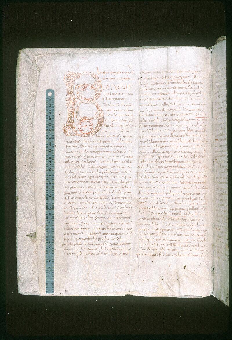 Orléans, Bibl. mun., ms. 0045, p. 002 - vue 1