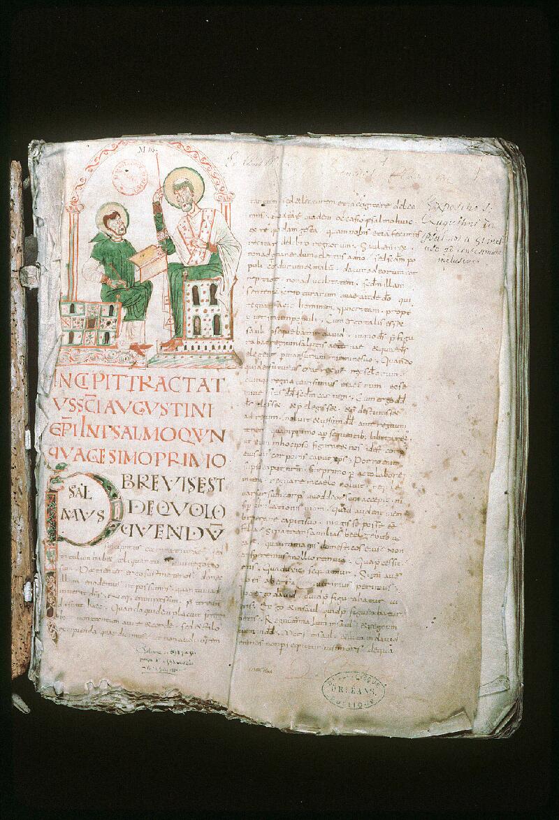 Orléans, Bibl. mun., ms. 0046, p. 001 - vue 2