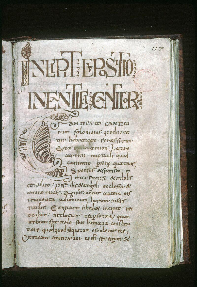 Orléans, Bibl. mun., ms. 0056, p. 117