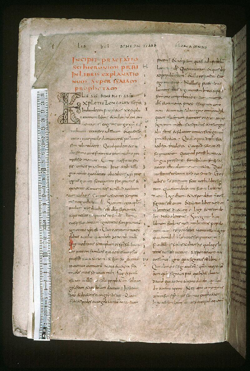 Orléans, Bibl. mun., ms. 0058, p. 001 - vue 1