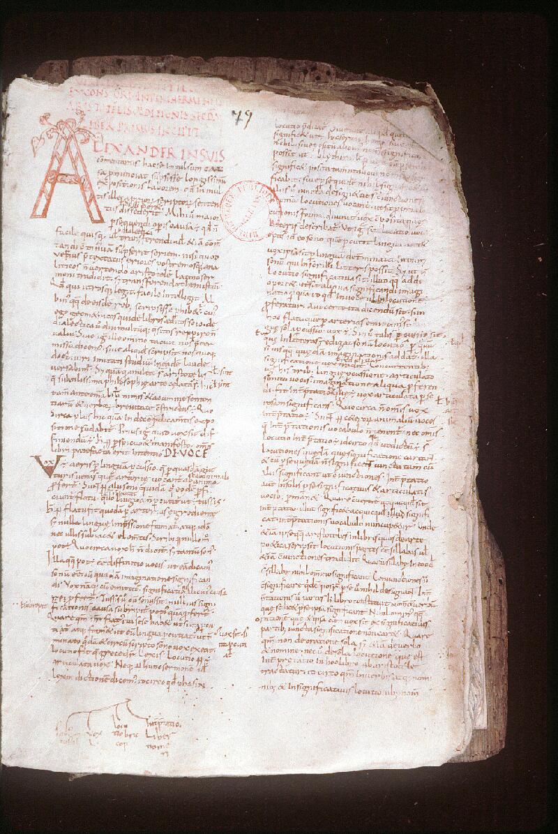 Orléans, Bibl. mun., ms. 0080, p. 079 - vue 2