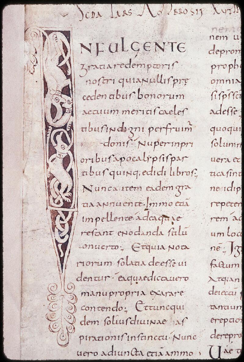 Orléans, Bibl. mun., ms. 0092, p. 001 - vue 3